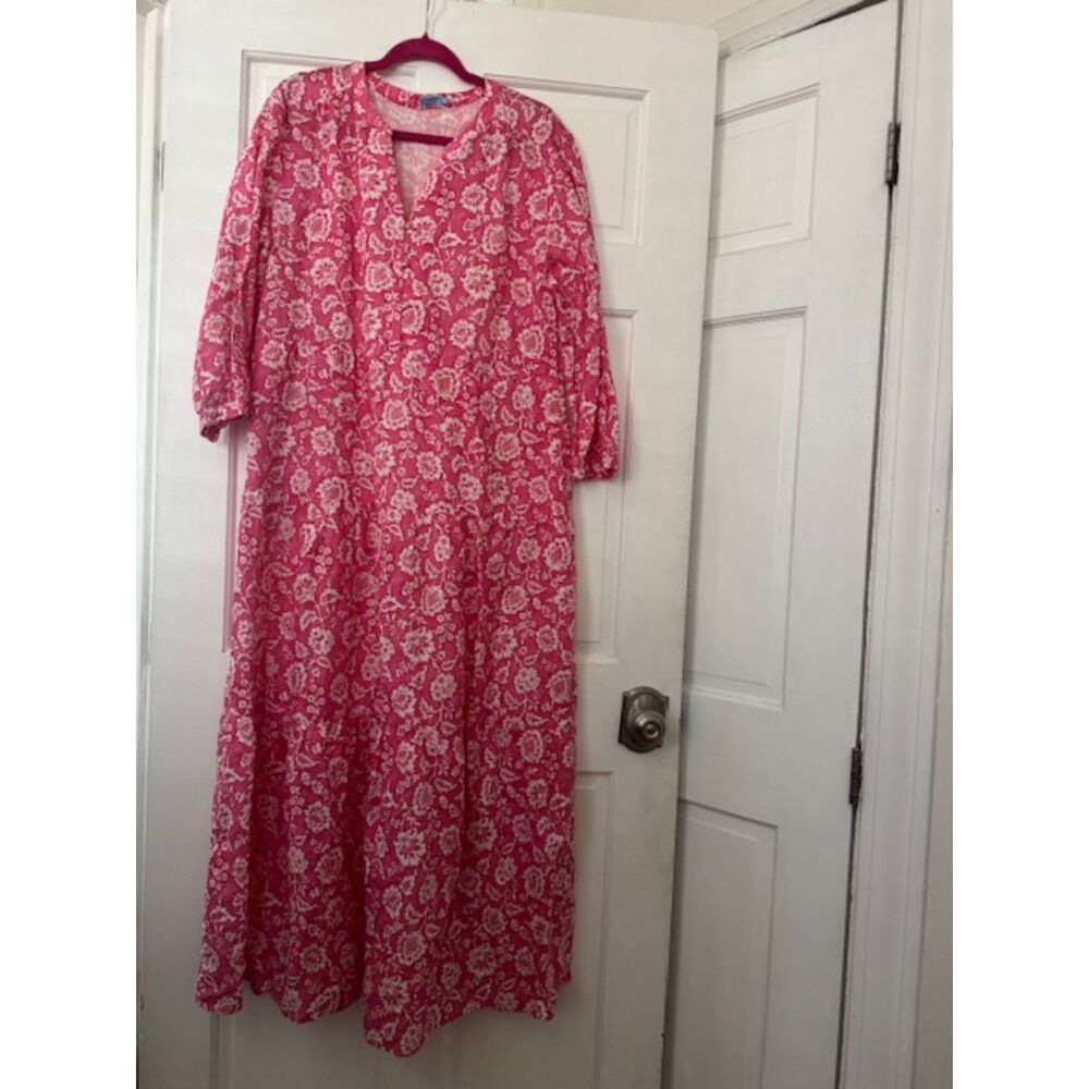 NWOT J.MvLaughlin Cunningham Linen Maxi Dress, Size XL